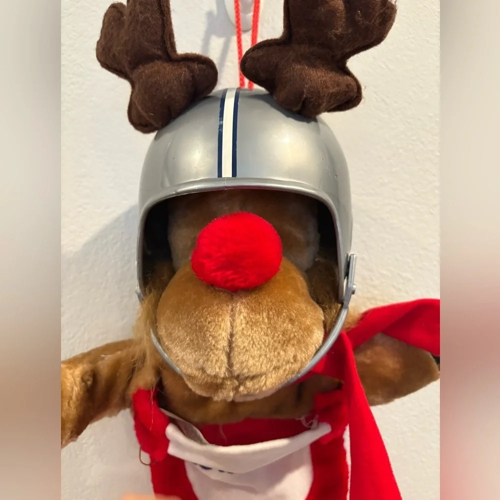 Vintage 1994 Dallas Cowboys Reindeer Stocking